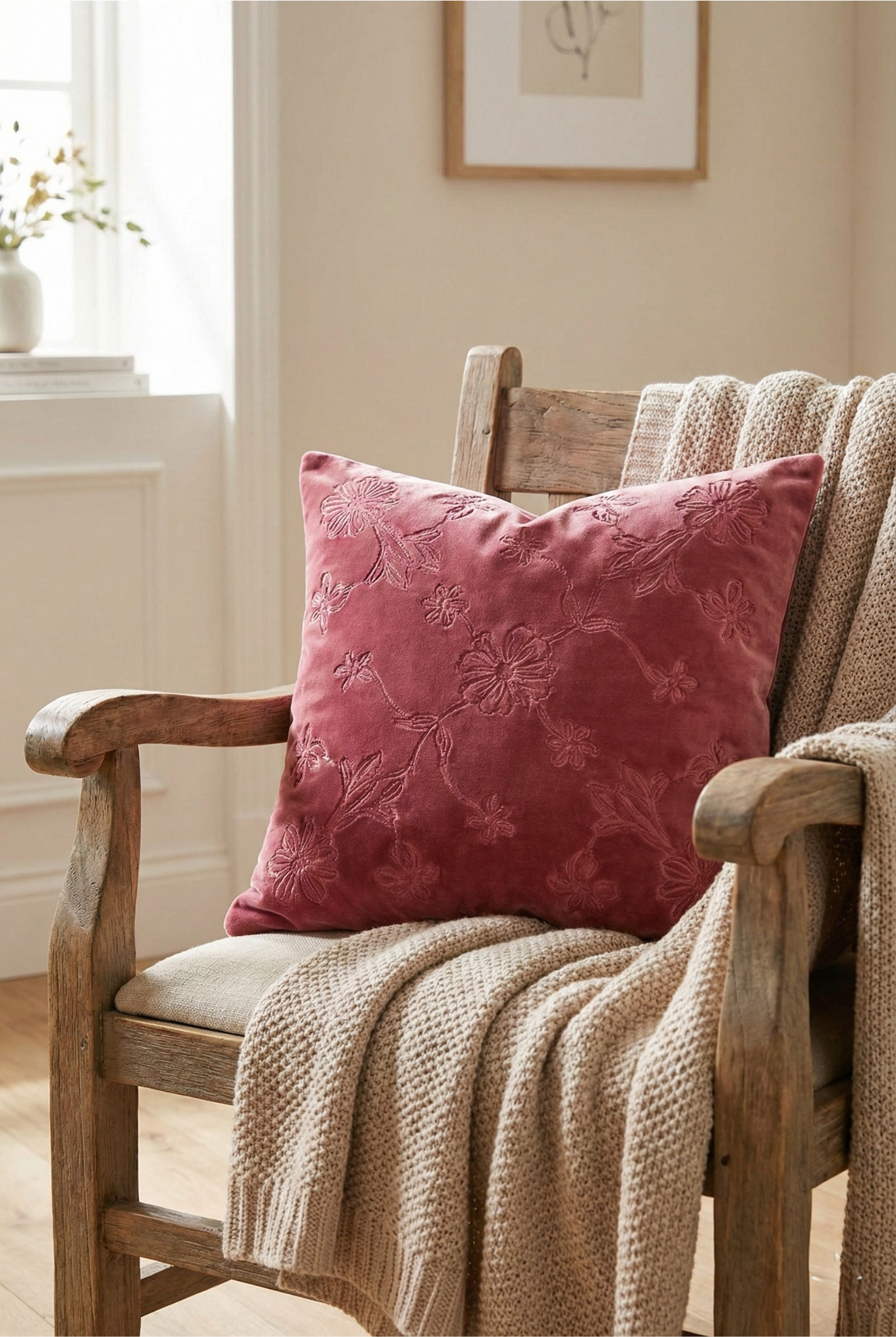 Housse de coussin VelvetBloom