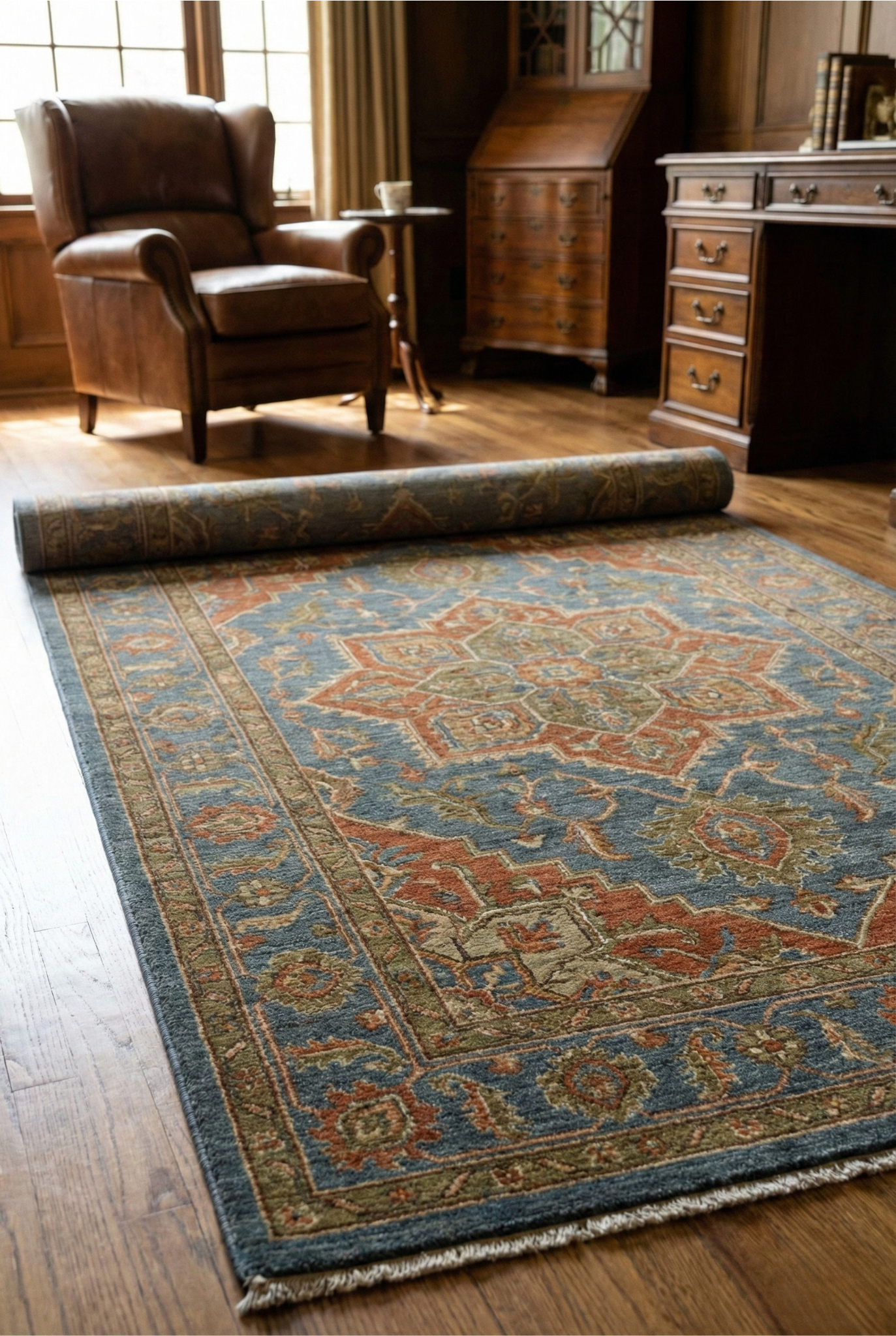 Tapis à motif traditionnel